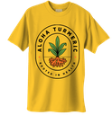 Aloha Turmeric Men's Short Sleeve T-shirt (large, Gold)